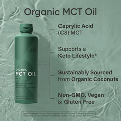 MCT C8 Oil Organic - 16oz
