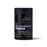 Elderberry 500mg + Vitamin D, C, Ginger & Zinc (60 veggie capsules)