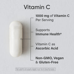 Vitamin C 1000mg (240 veggie capsules)