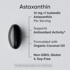 Astaxanthin with Coconut Oil