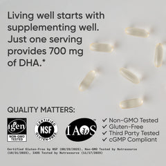 Vegan DHA from Algae Oil