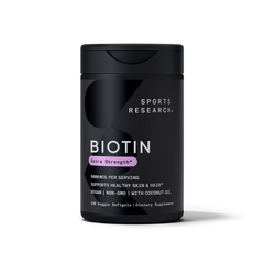 Biotin with Organic Coconut Oil
