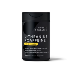 L-Theanine + Caffeine (60 softgels)
