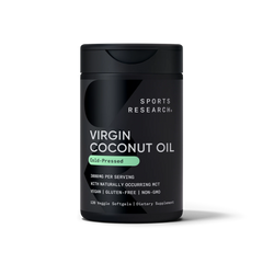 Coconut Oil Virgin Organic 1000mg (120 veggie softgels)